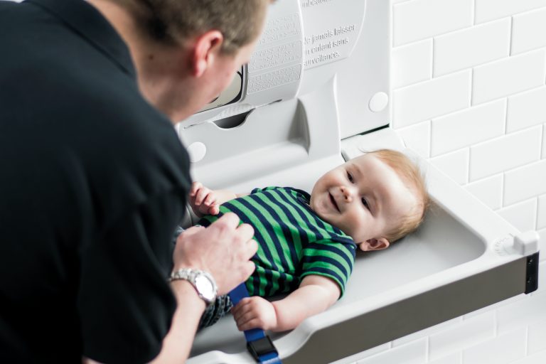 A Platform for Change: Baby Changing Stations