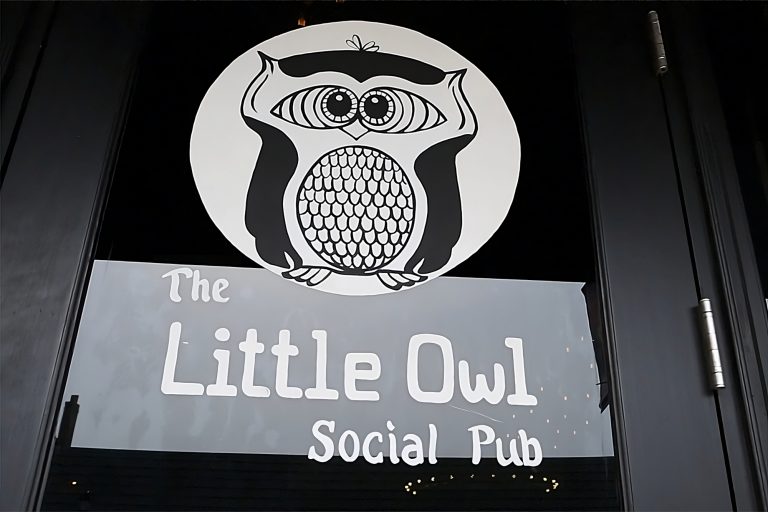 The Little Owl Social Pub Door