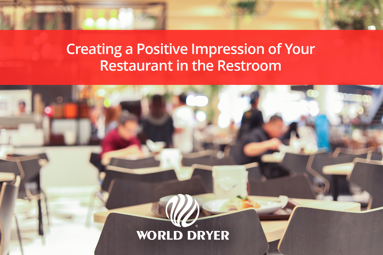 Positive Impression of Restaurant in Restroom